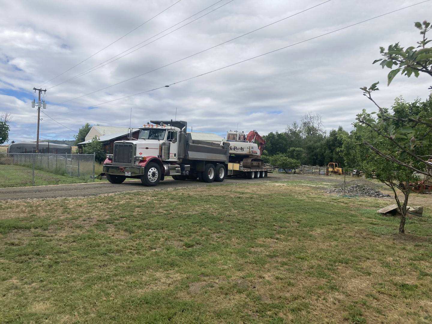 Land Clearing work by Russco Enterprises in Douglas County, Oregon.